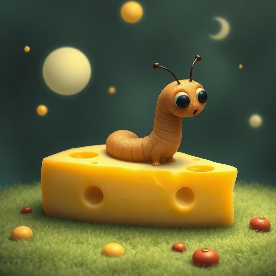 Dream : Worm in cheese in a dream