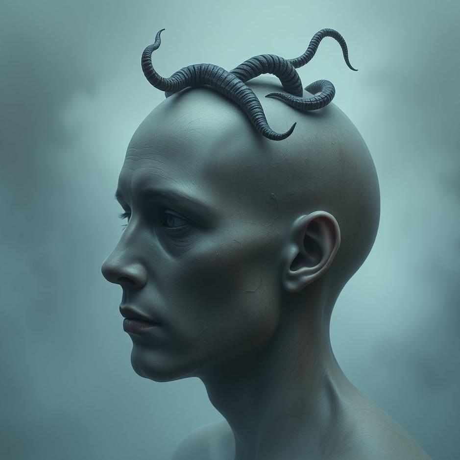 Dream : Worm in the head in a dream