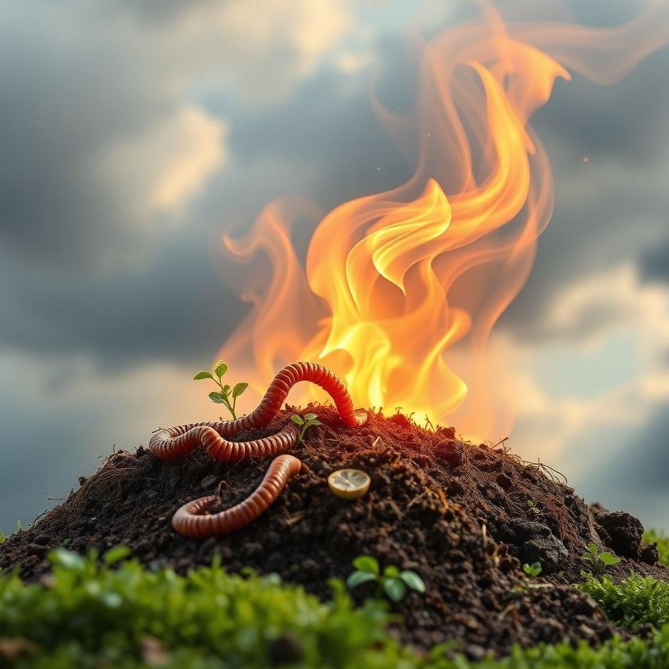 Dream : Worm manure in a dream