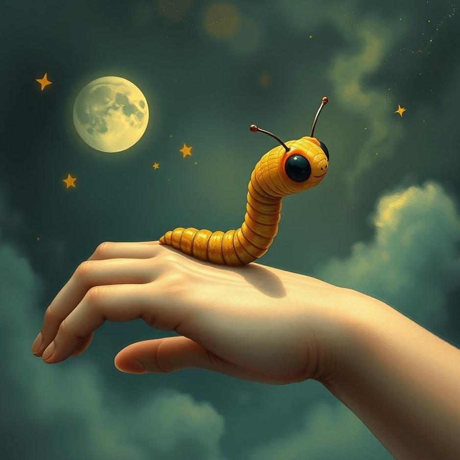 Dream : Worm on your arm in a dream