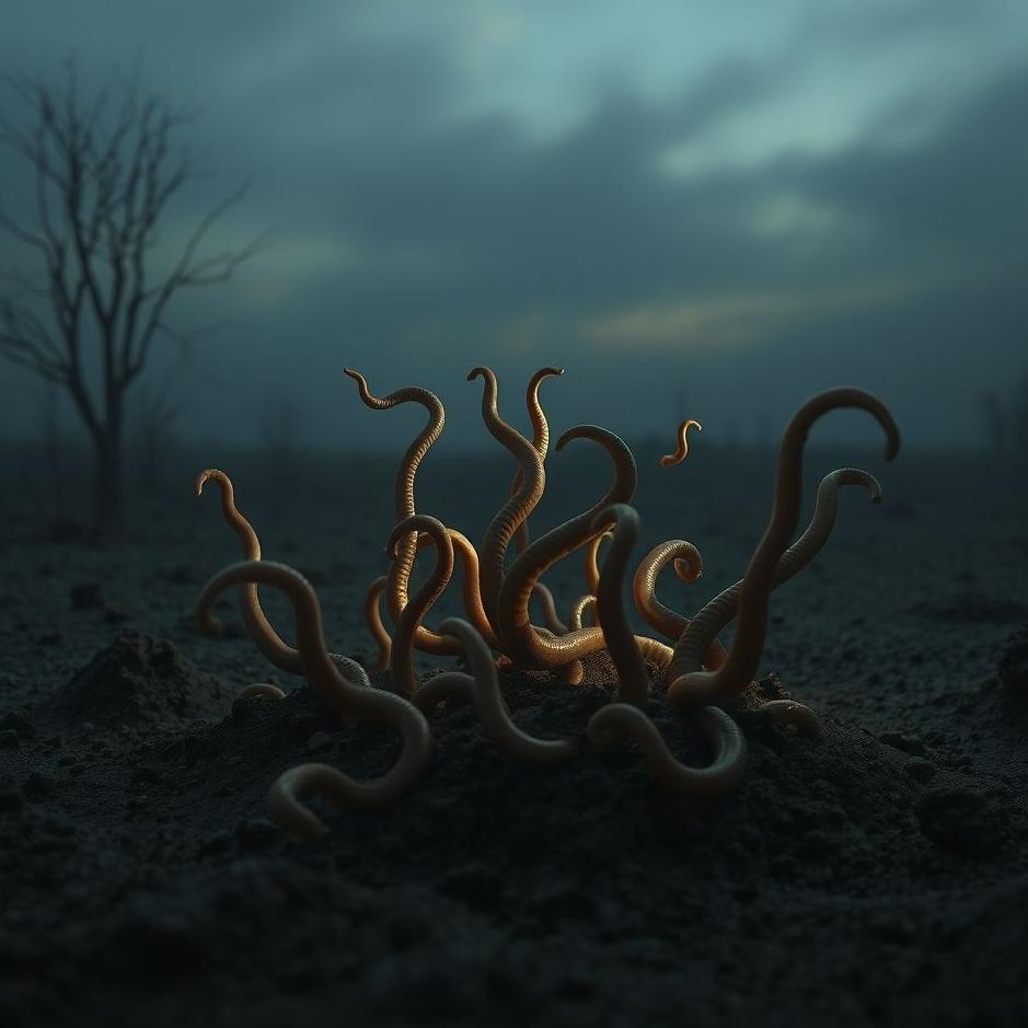 Dream : Worms coming out in a dream