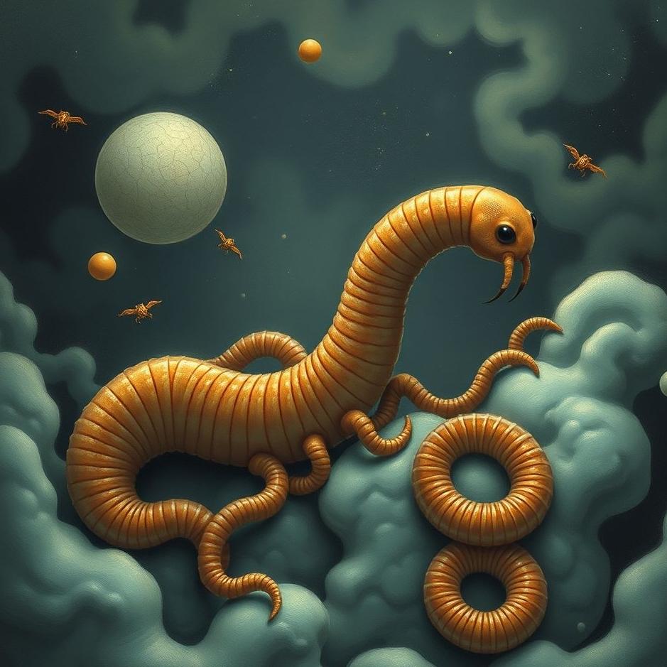 Dream : Worms in a human body in a dream
