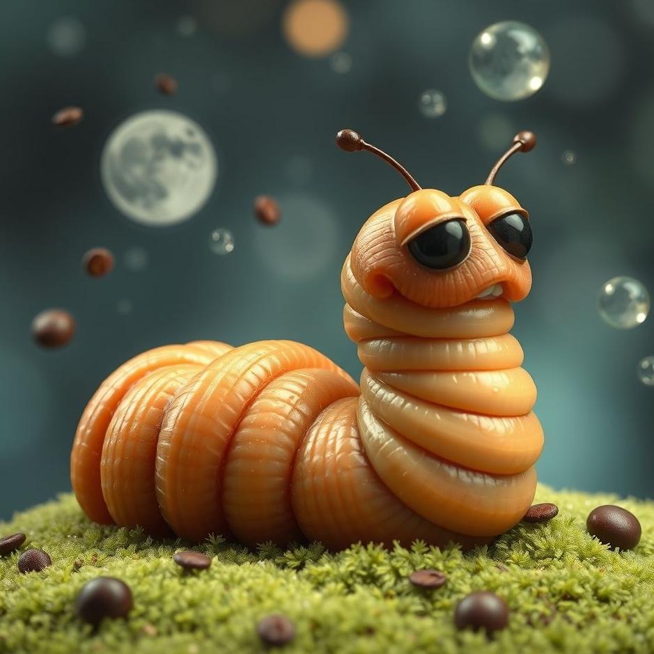 Dream : Wormy chocolate in a dream