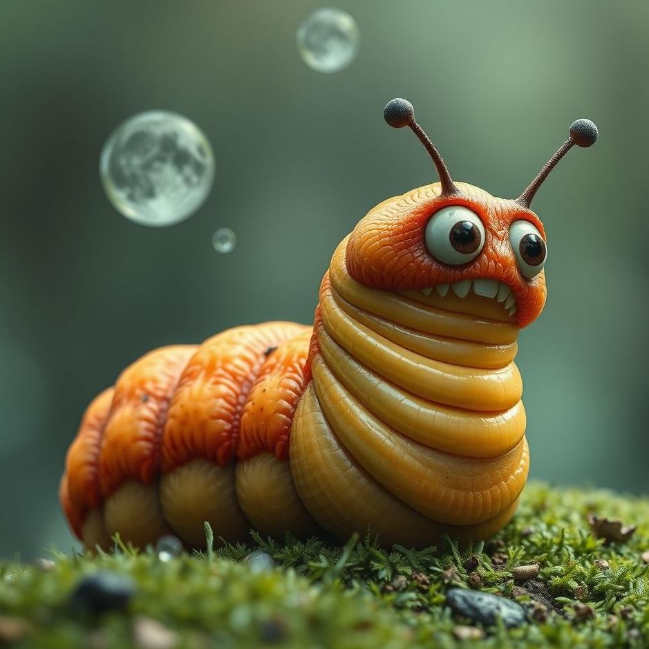 Dream : Wormy exterior in a dream