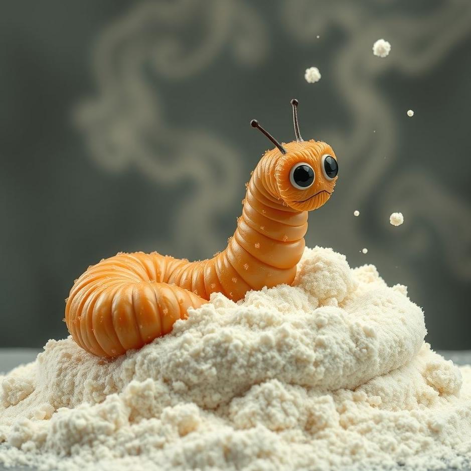 Dream : Wormy flour in a dream