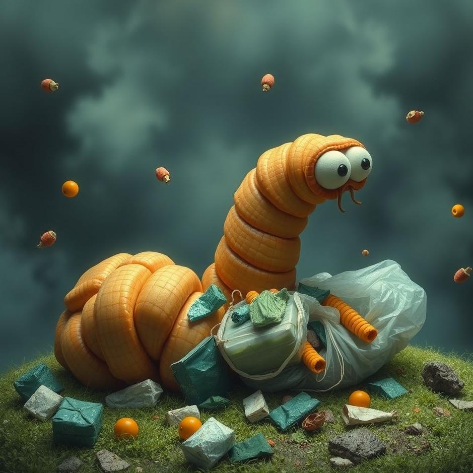 Dream : Wormy garbage in a dream
