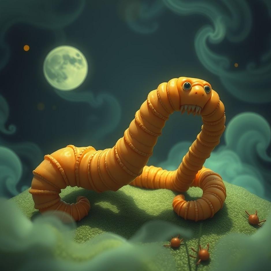 Dream : Wormy legs in a dream