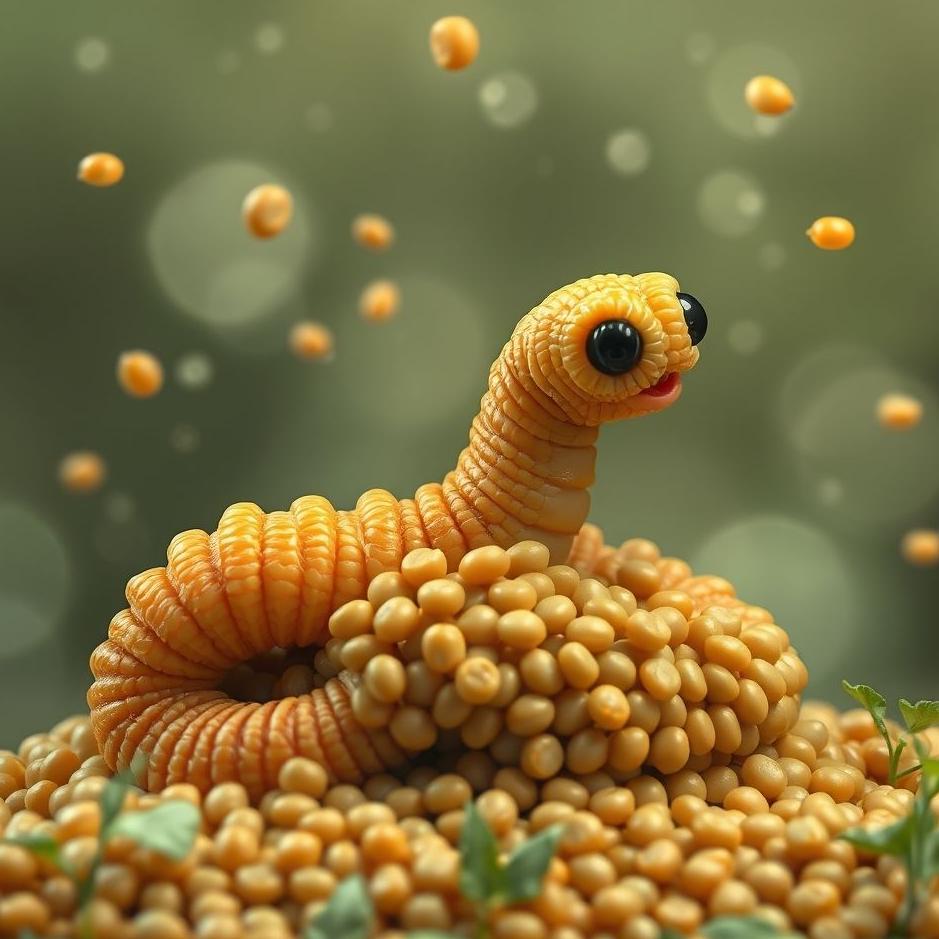 Dream : Wormy lentils in a dream