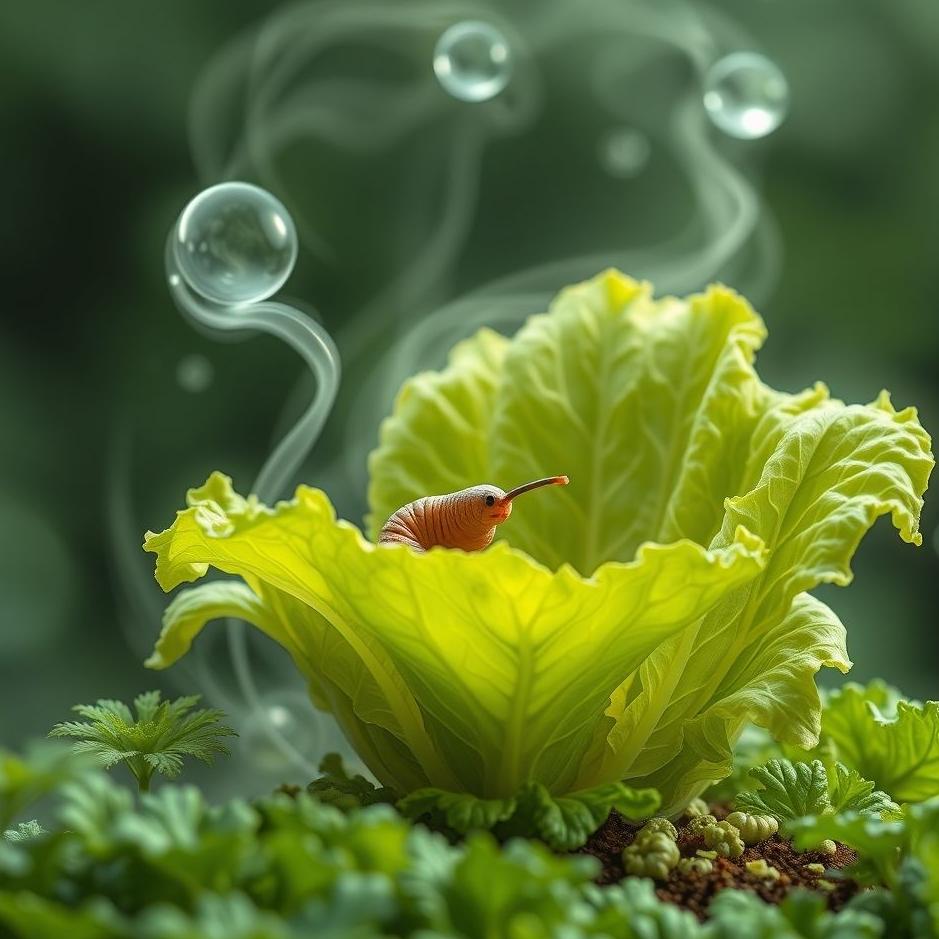 Dream : Wormy lettuce in a dream