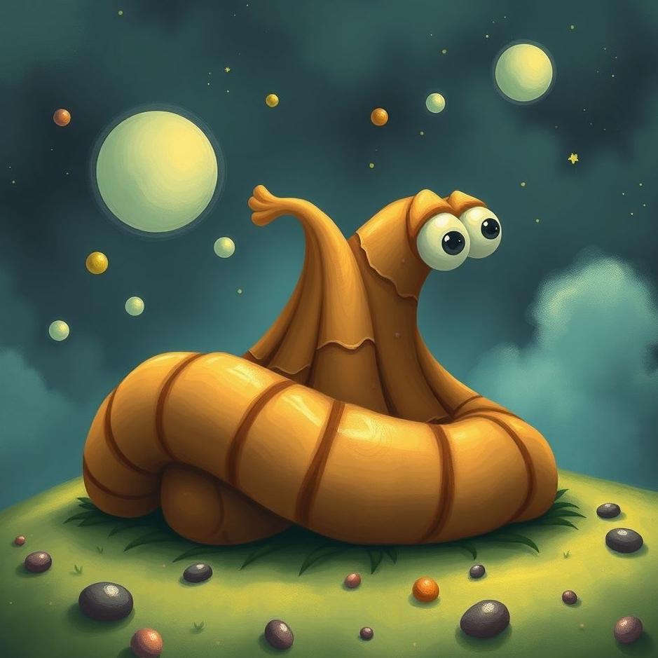 Dream : Wormy poop in a dream