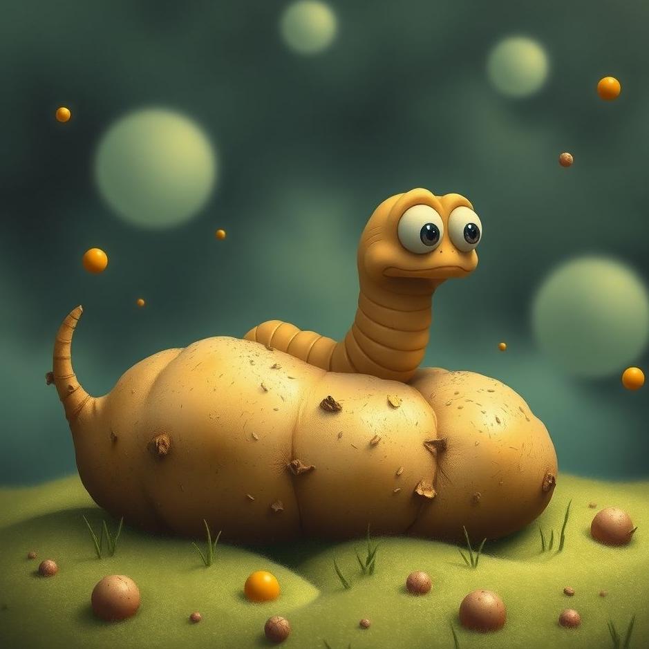 Dream : Wormy potatoes in a dream