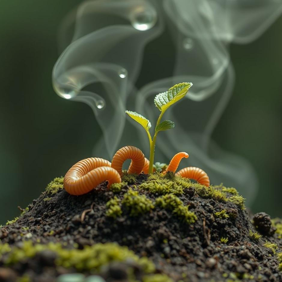 Dream : Wormy soil in a dream