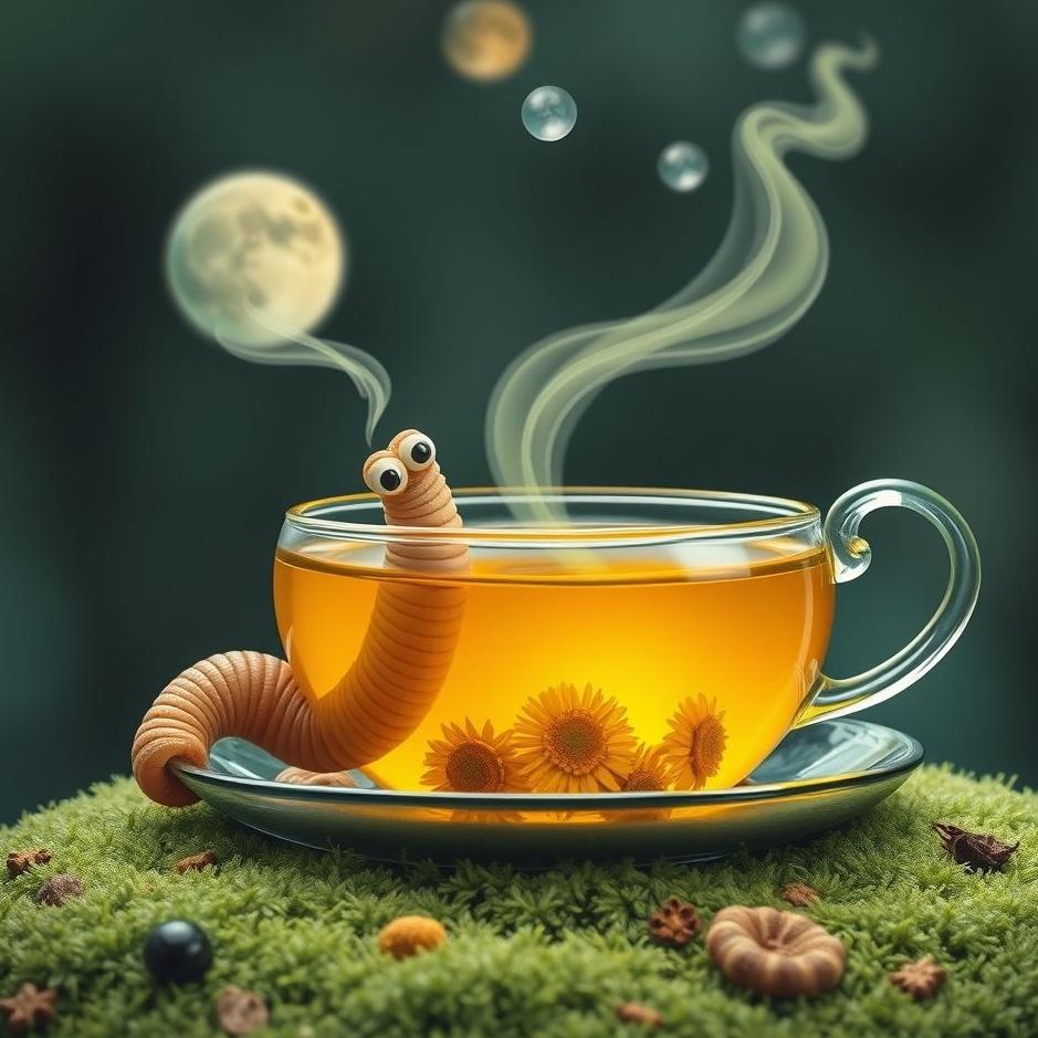 Dream : Wormy tea in a dream