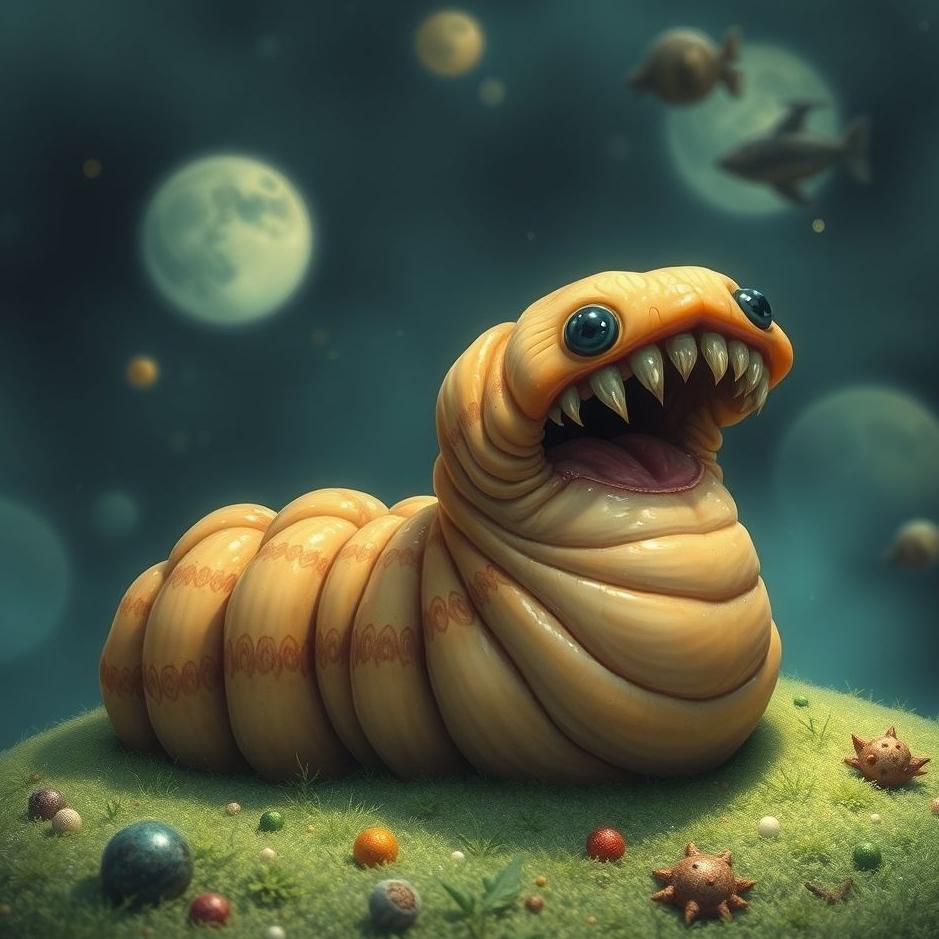 Dream : Wormy tripe in a dream