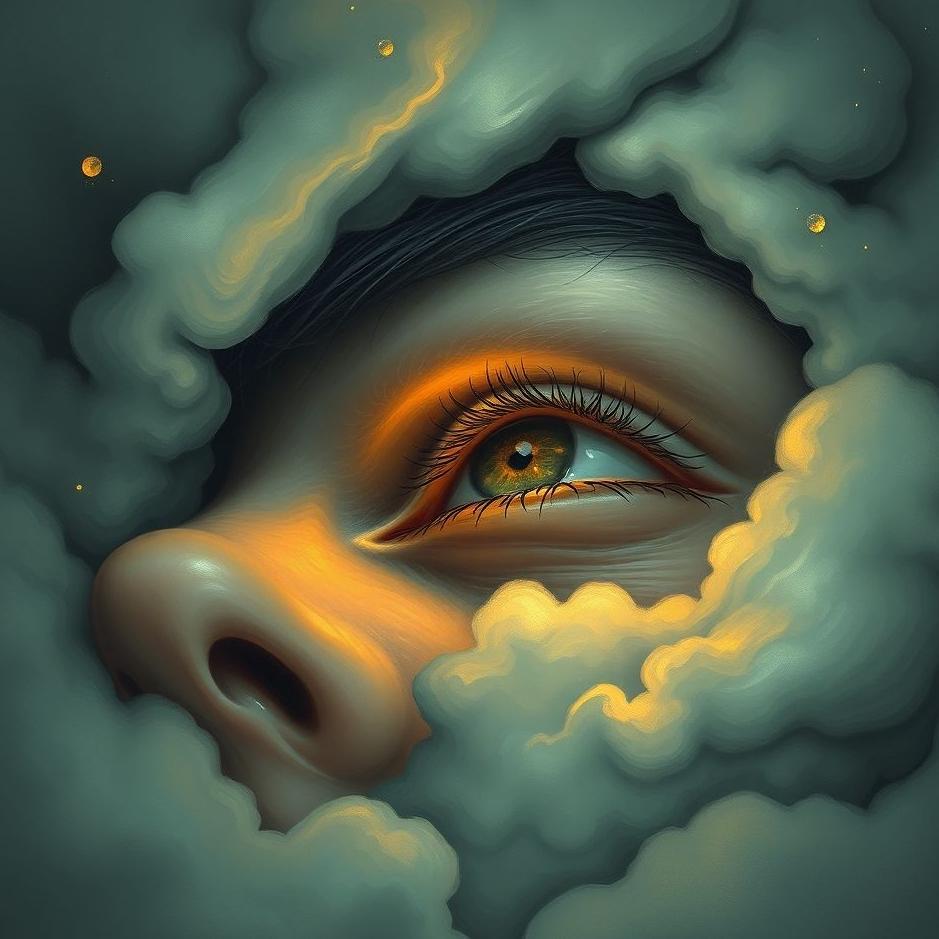 Dream : Wound above the eyebrow in a dream