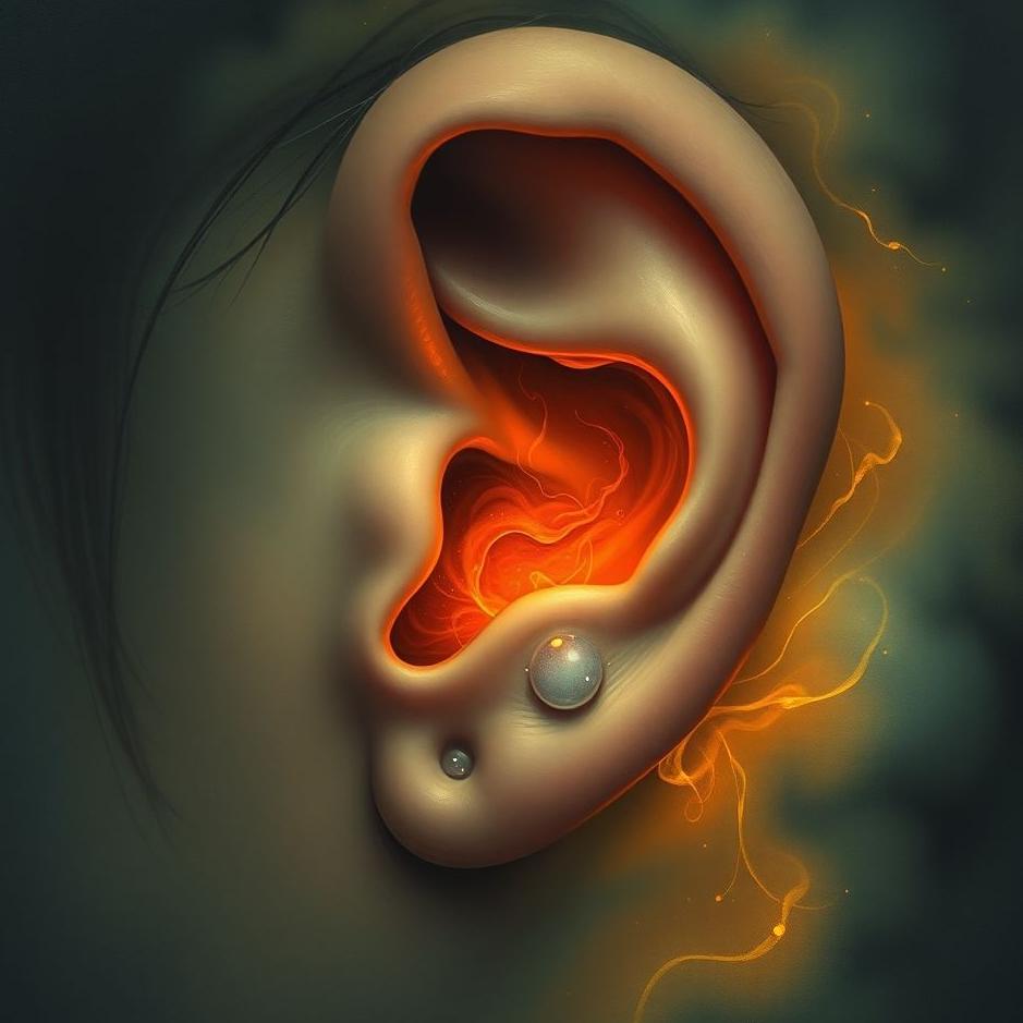 Dream : Wound behind the ear in a dream