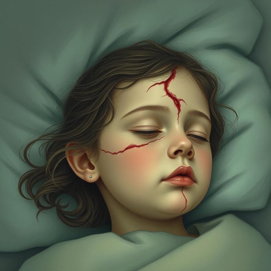 Dream : Wound on my daughter's head in a dream