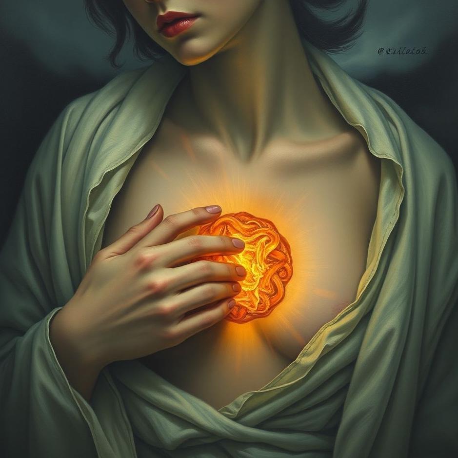 Dream : Wound on the breast in a dream