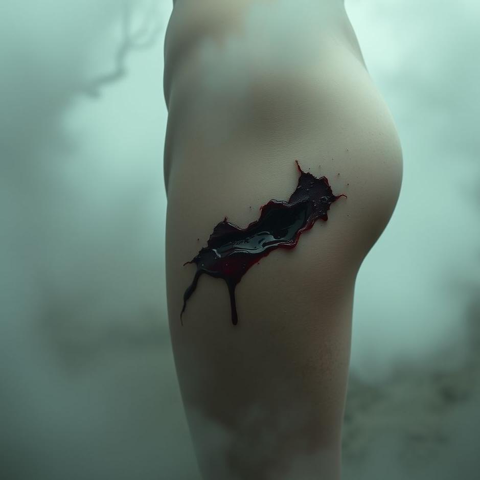 Dream : Wound on the left leg in a dream