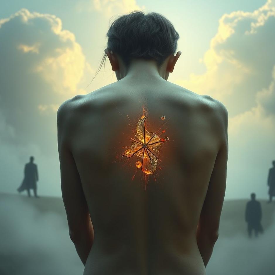 Dream : Wound on your back in a dream