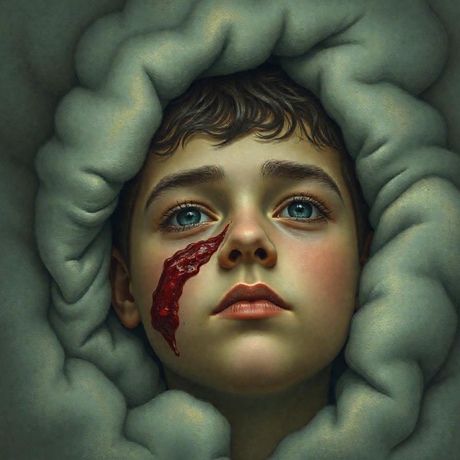 Dream : Wound on your brother's face in a dream