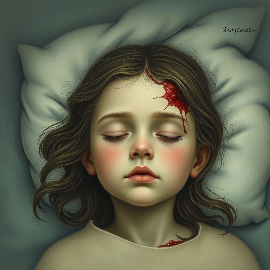 Dream : Wound on your daughter's head in a dream