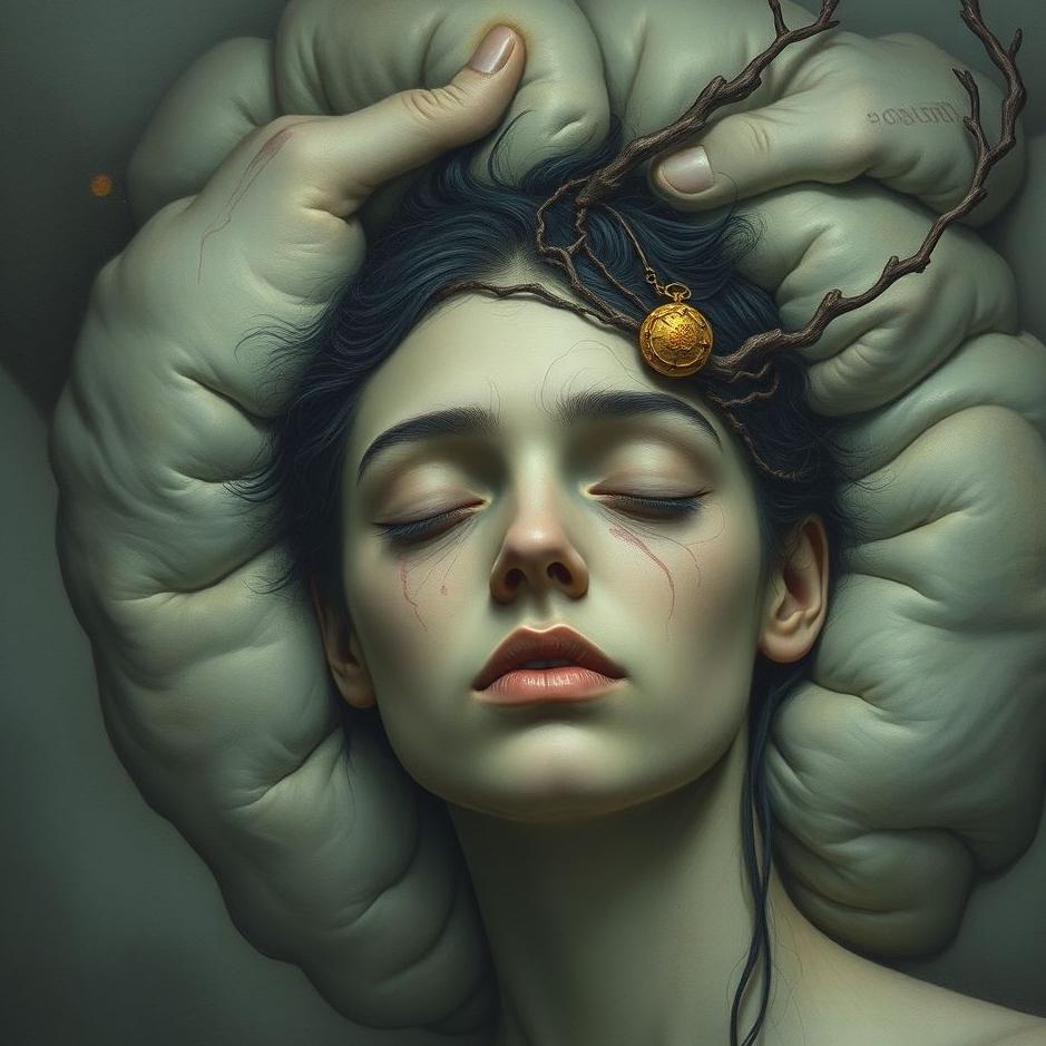 Dream : Wound on your own head in a dream