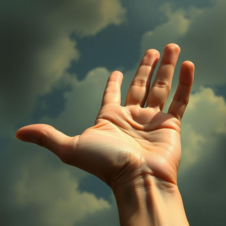 Dream : Wound on your right palm in a dream