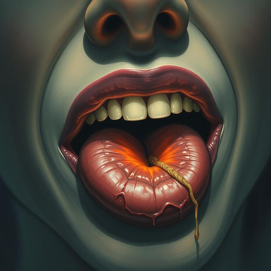 Dream : Wound on your tongue in a dream