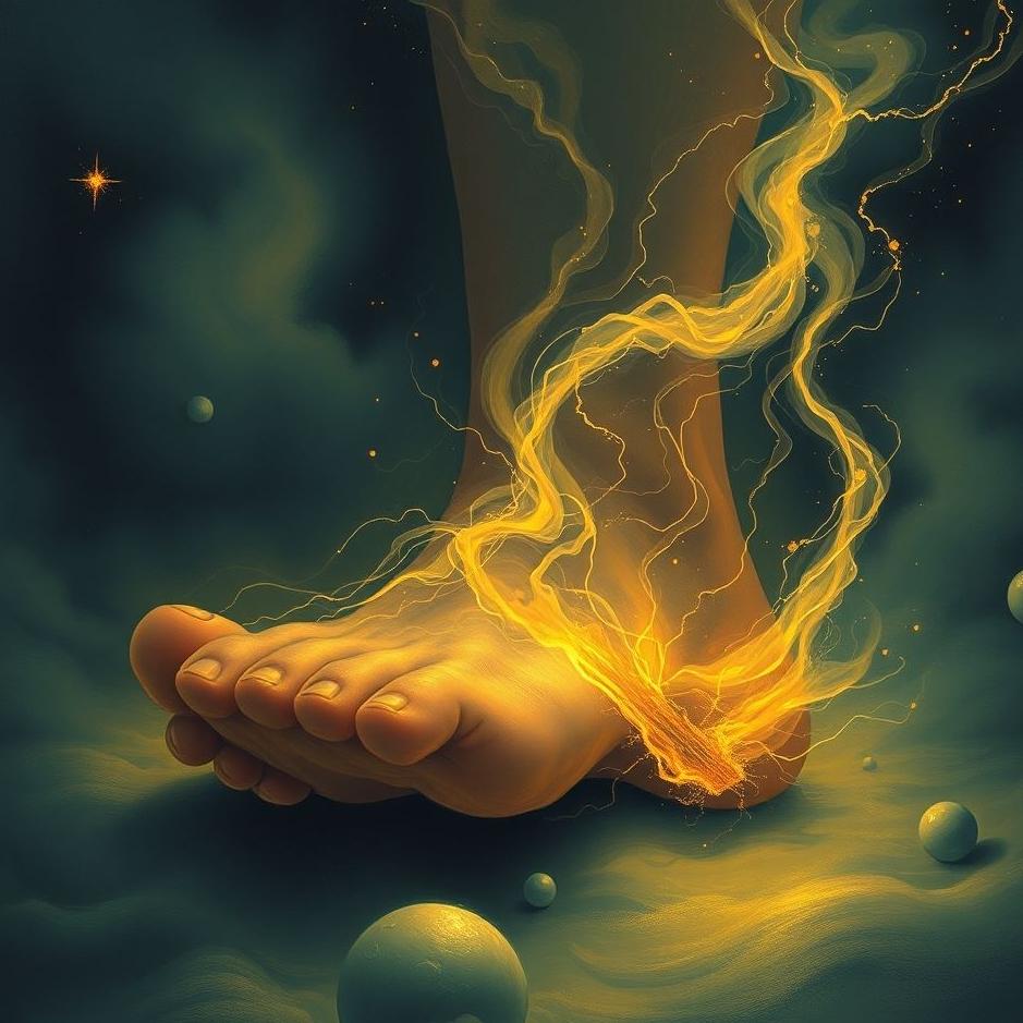 Dream : Wound under your left foot in a dream