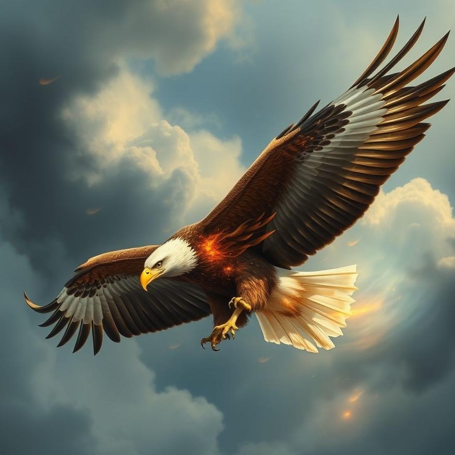 Dream : Wounding an eagle in a dream