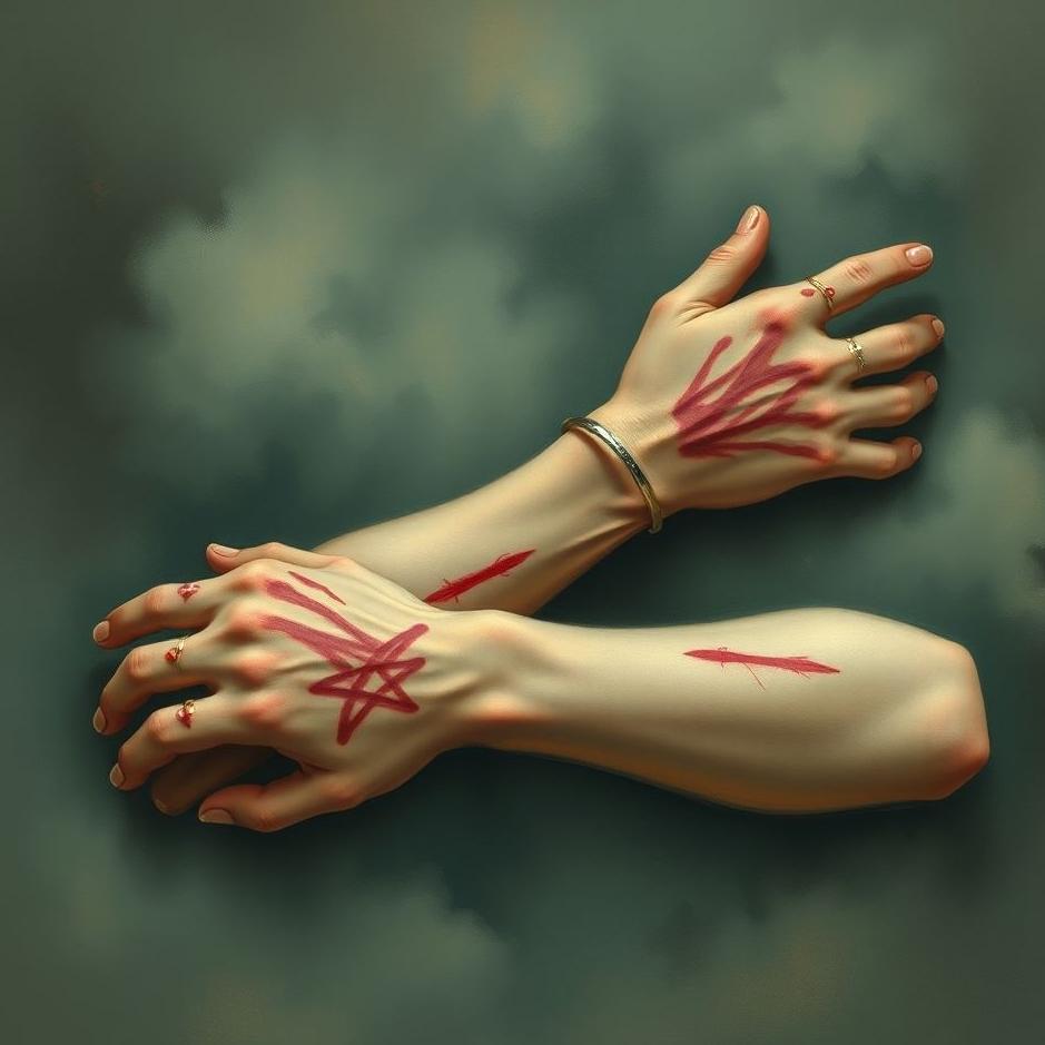 Dream : Wounds on both arms in a dream