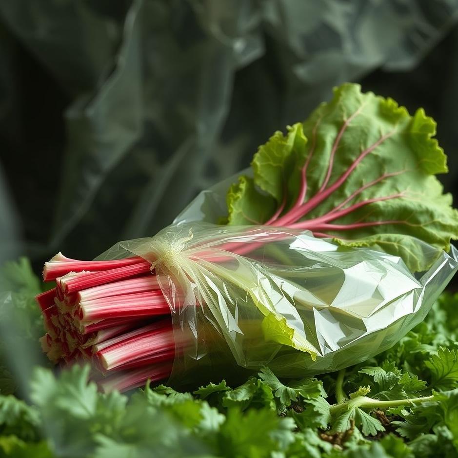 Dream : Wrapping chard in a dream