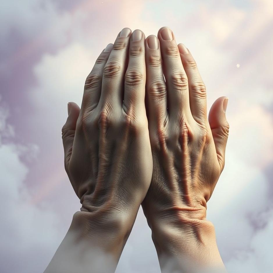 Dream : Wrinkled hands in a dream