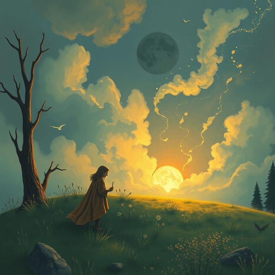 Dream : Writing a story in a dream