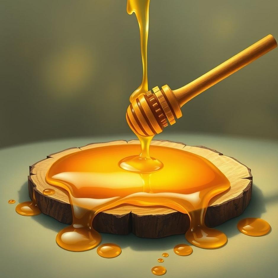 Dream : Writing with honey in a dream