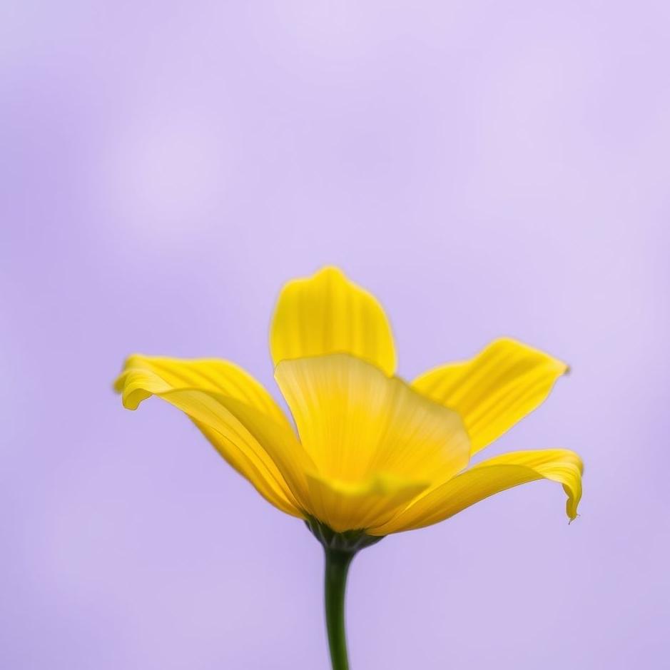 Dream : Yellow and purple in a dream