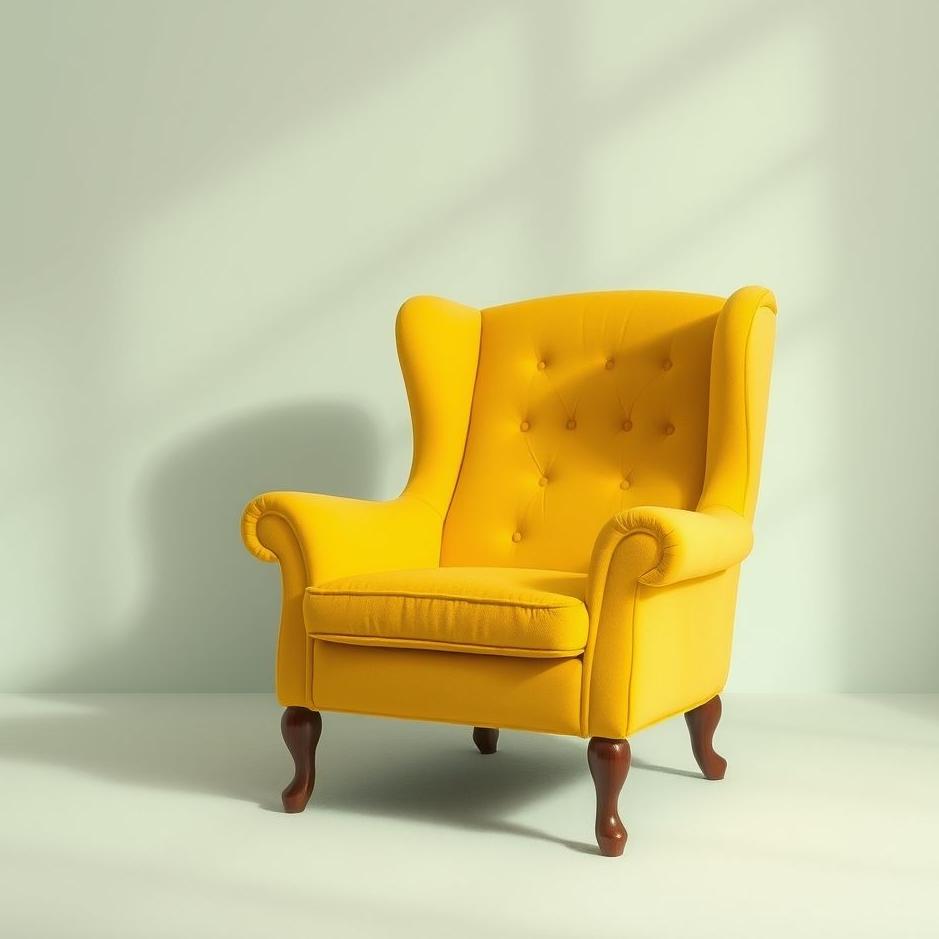 Dream : Yellow armchair in a dream