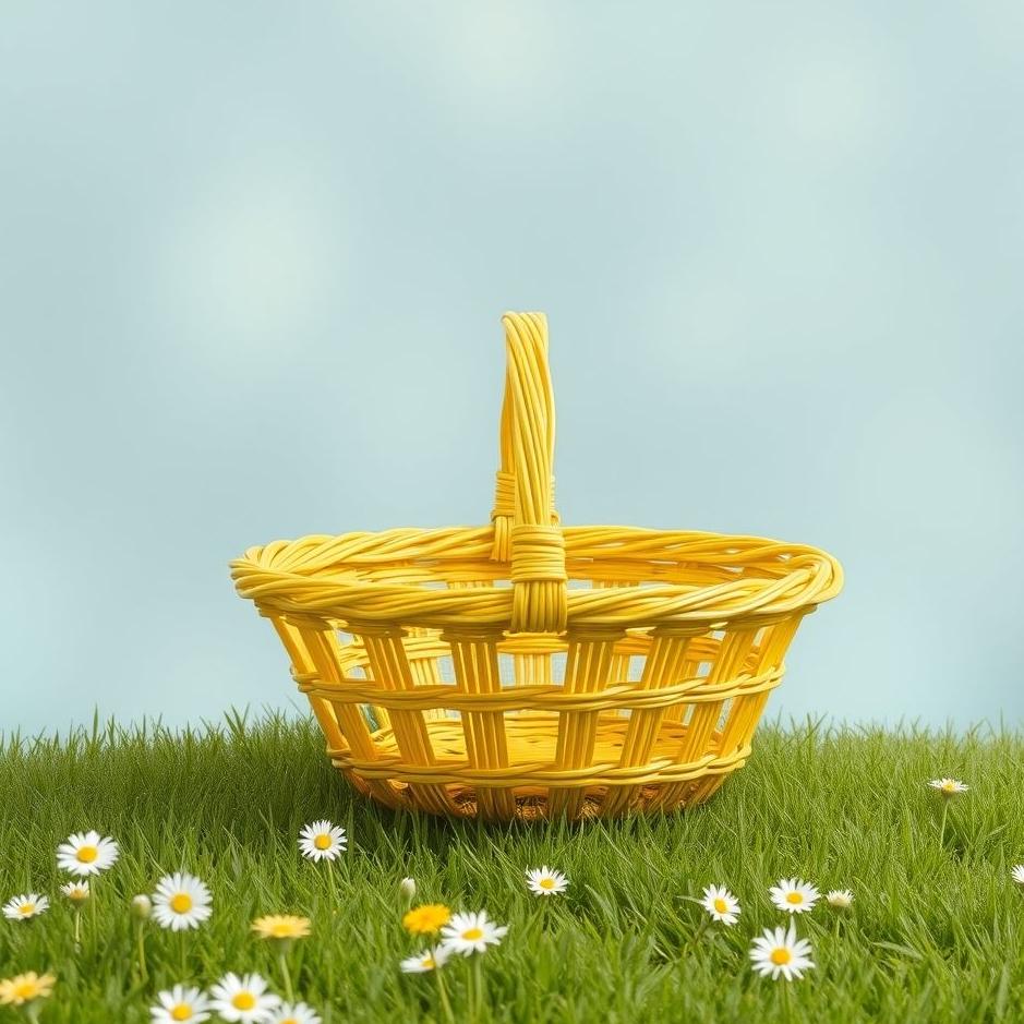 Dream : Yellow basket in a dream