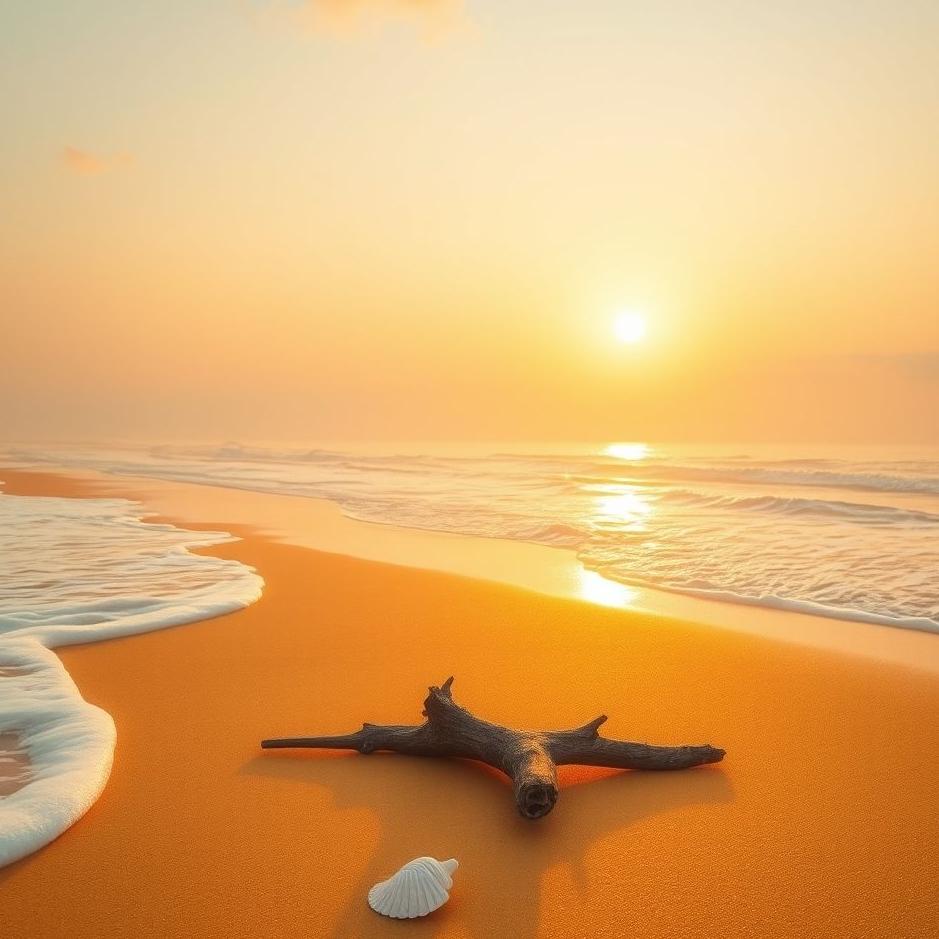 Dream : Yellow beach in a dream