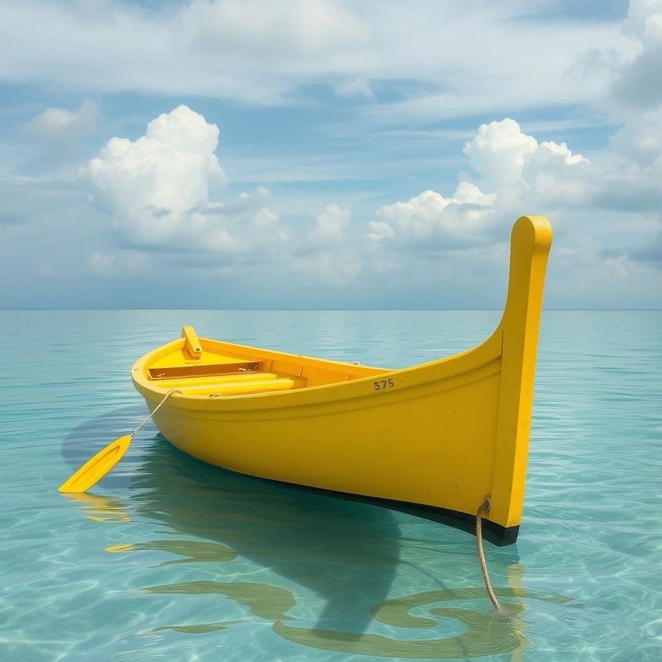 Dream : Yellow boat in a dream
