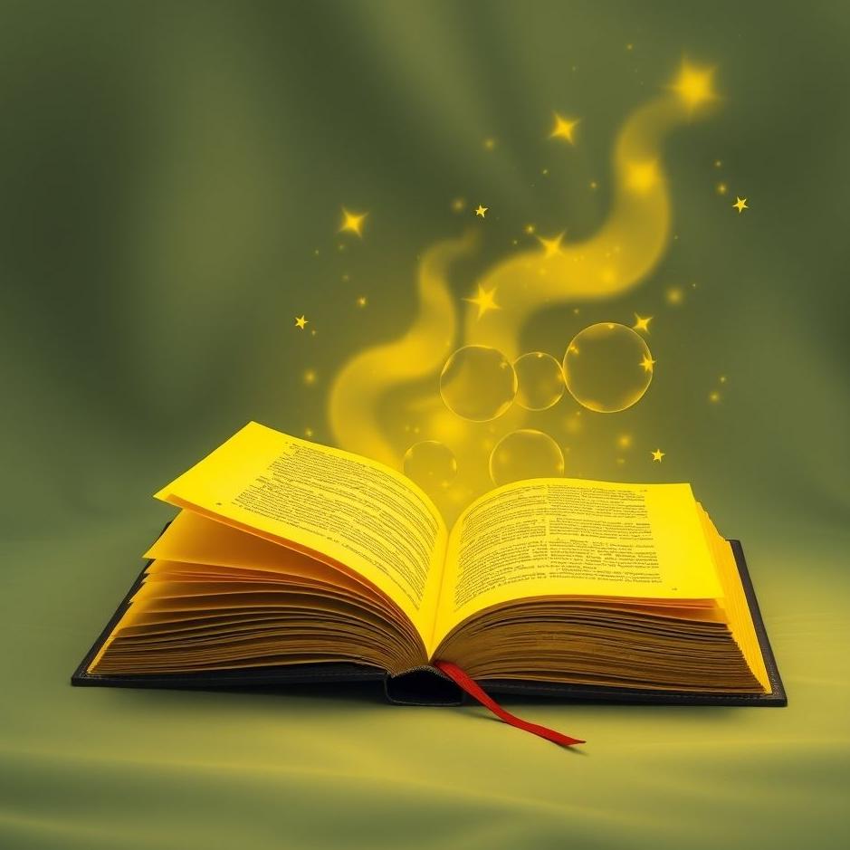 Dream : Yellow book in a dream
