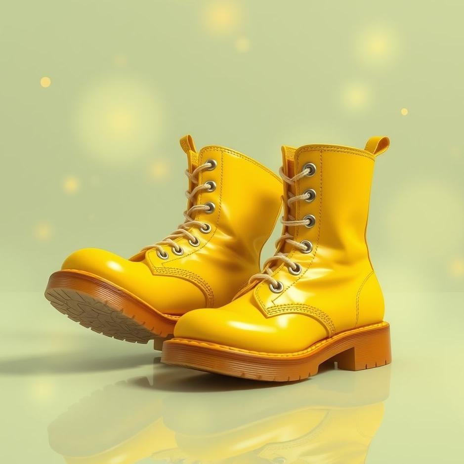 Dream : Yellow booties in a dream
