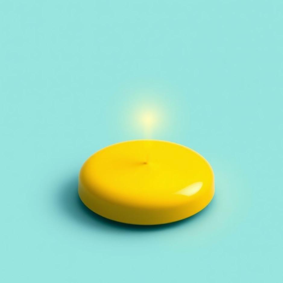 Dream : Yellow button in a dream