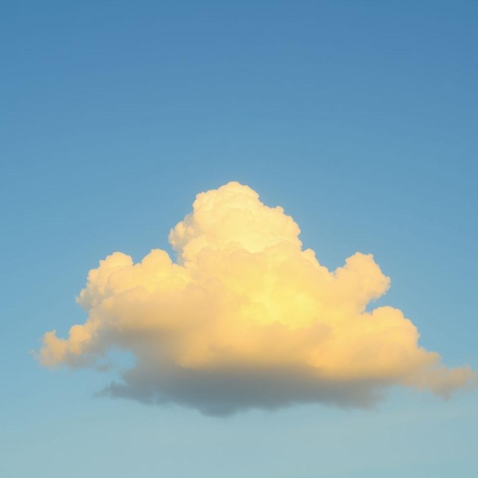 Dream : Yellow cloud in a dream
