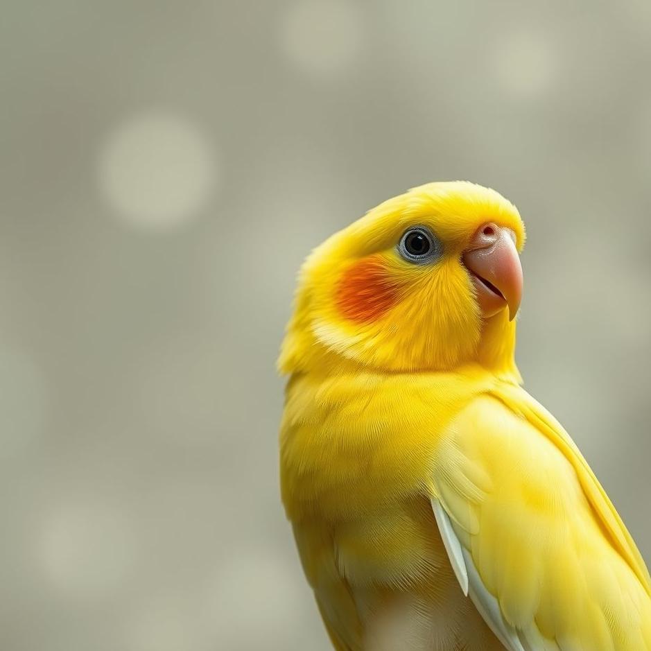 Dream : Yellow cockatiel in a dream