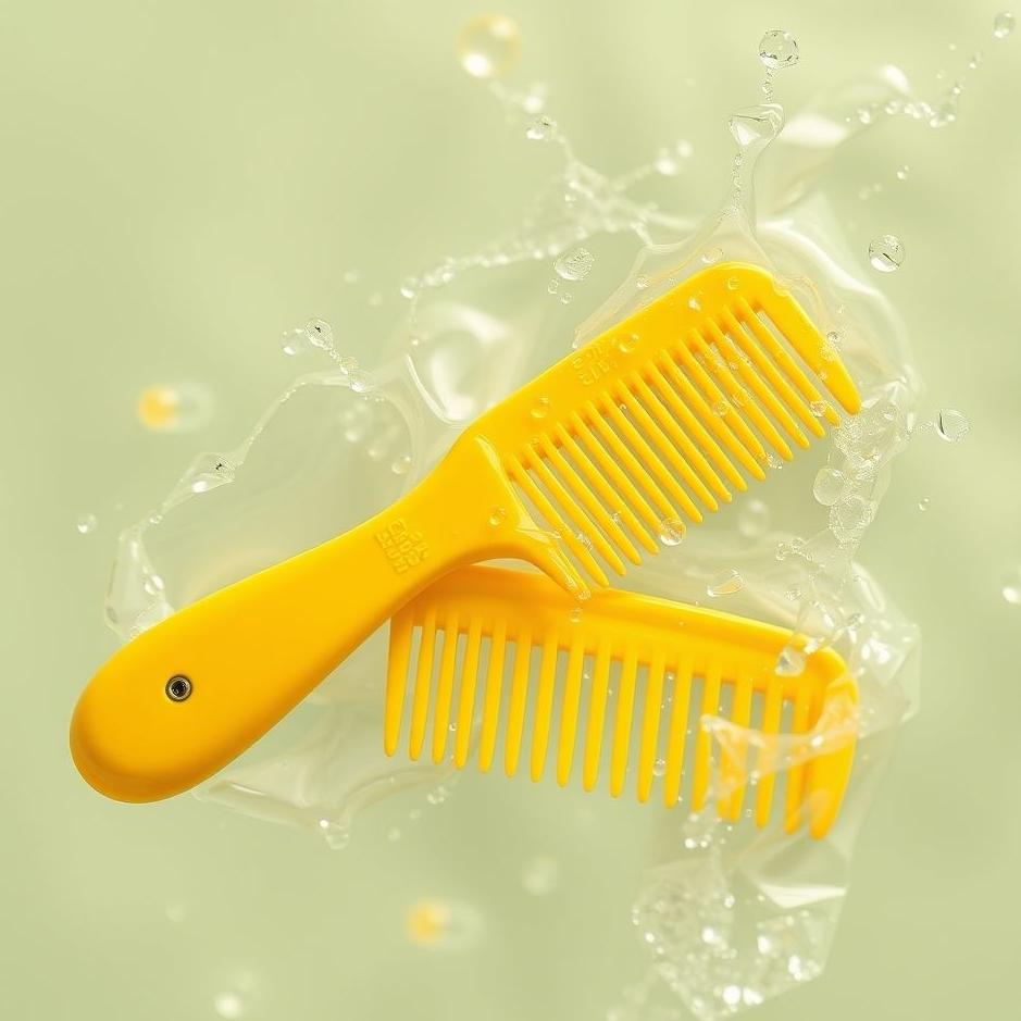 Dream : Yellow comb in a dream