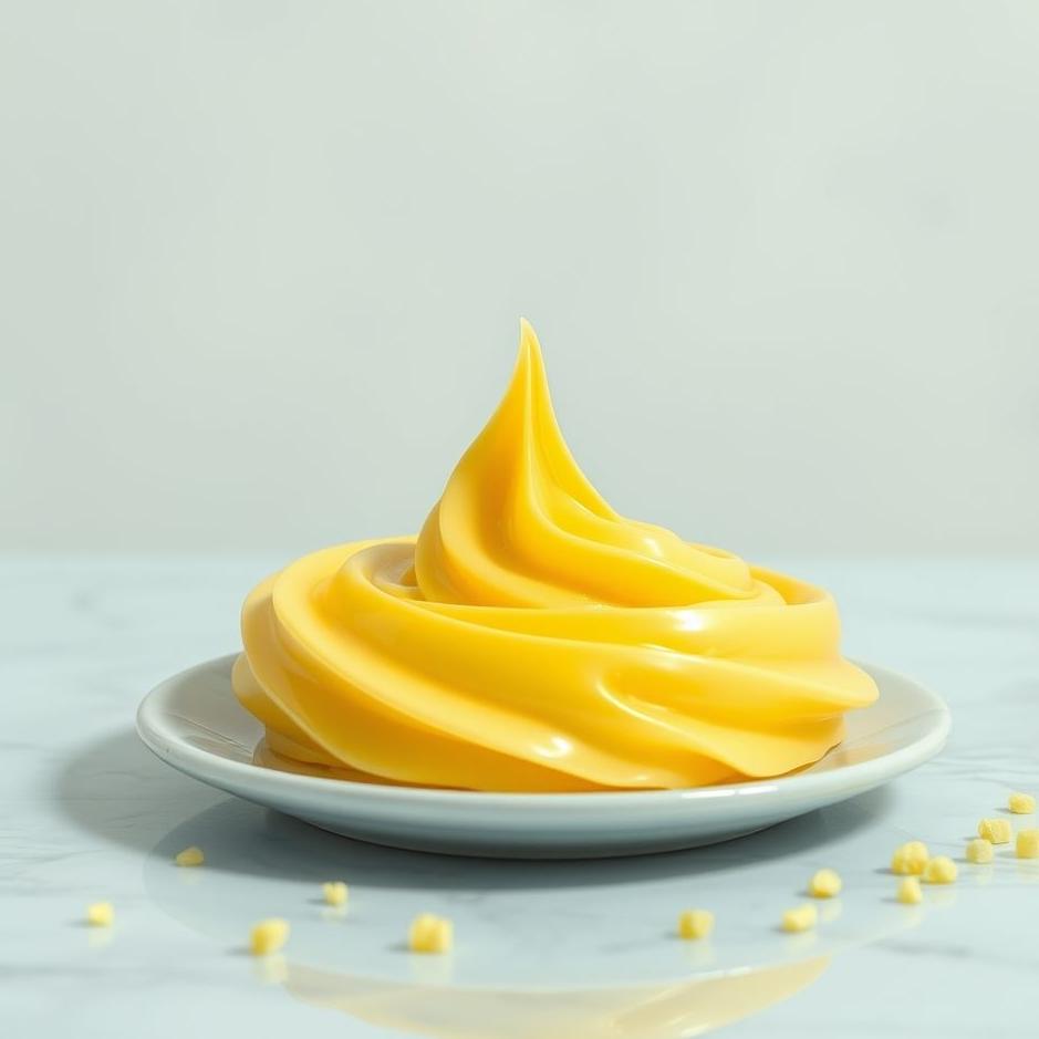 Dream : Yellow cream in a dream