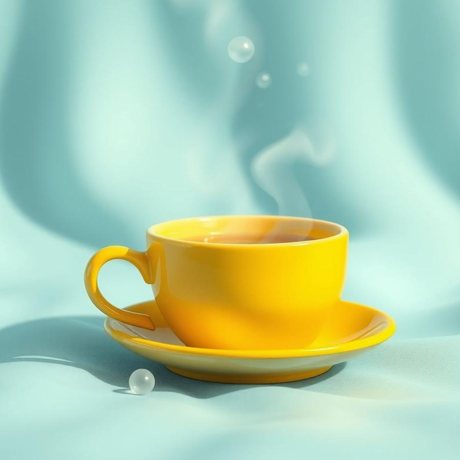 Dream : Yellow cup in a dream