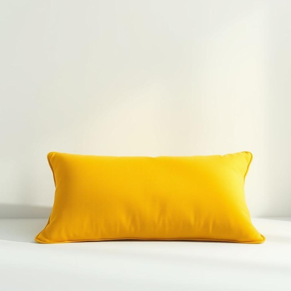 Dream : Yellow cushion in a dream